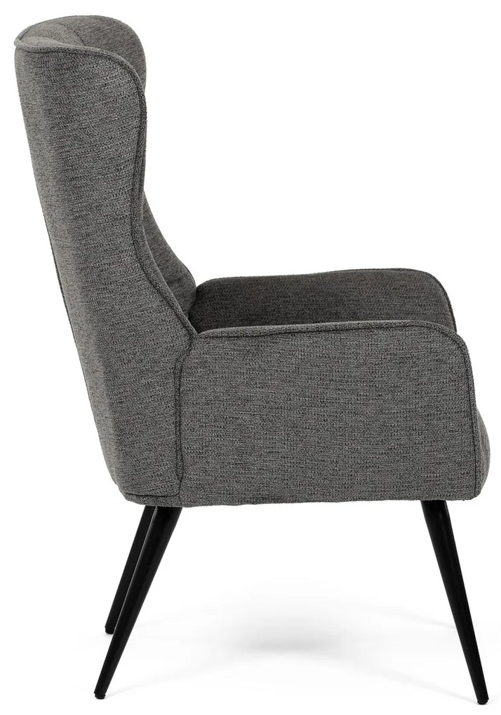 315 GREY2 relaxfotel, sötét szürke