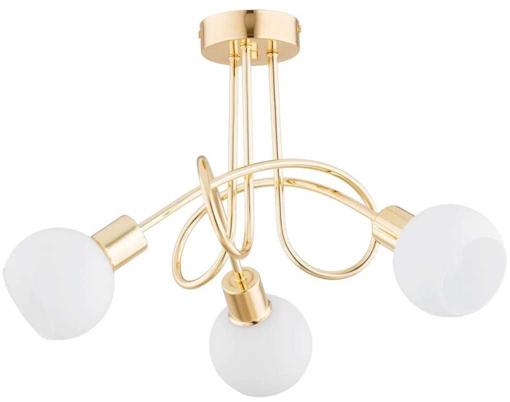 Felületre szerelhető csillár ERYKA 3xE14/10W/230V arany