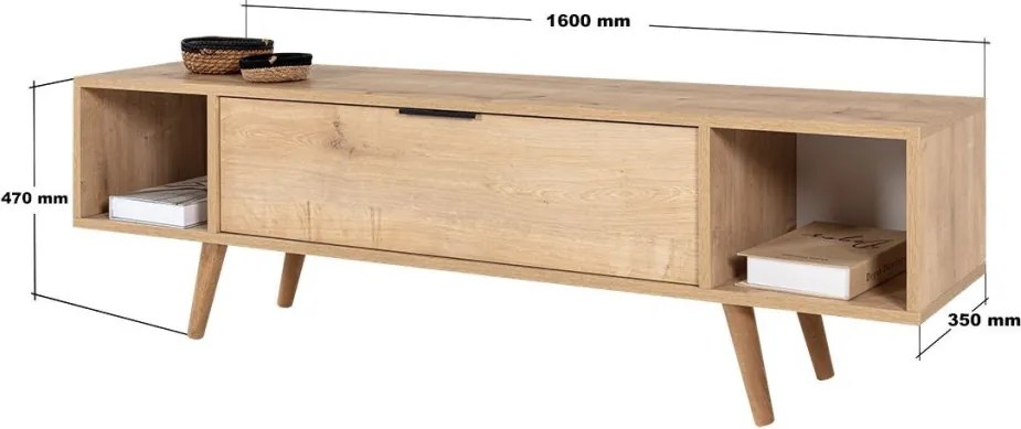 Mesir TV-állvány, 160 cm – TR707DWL1195