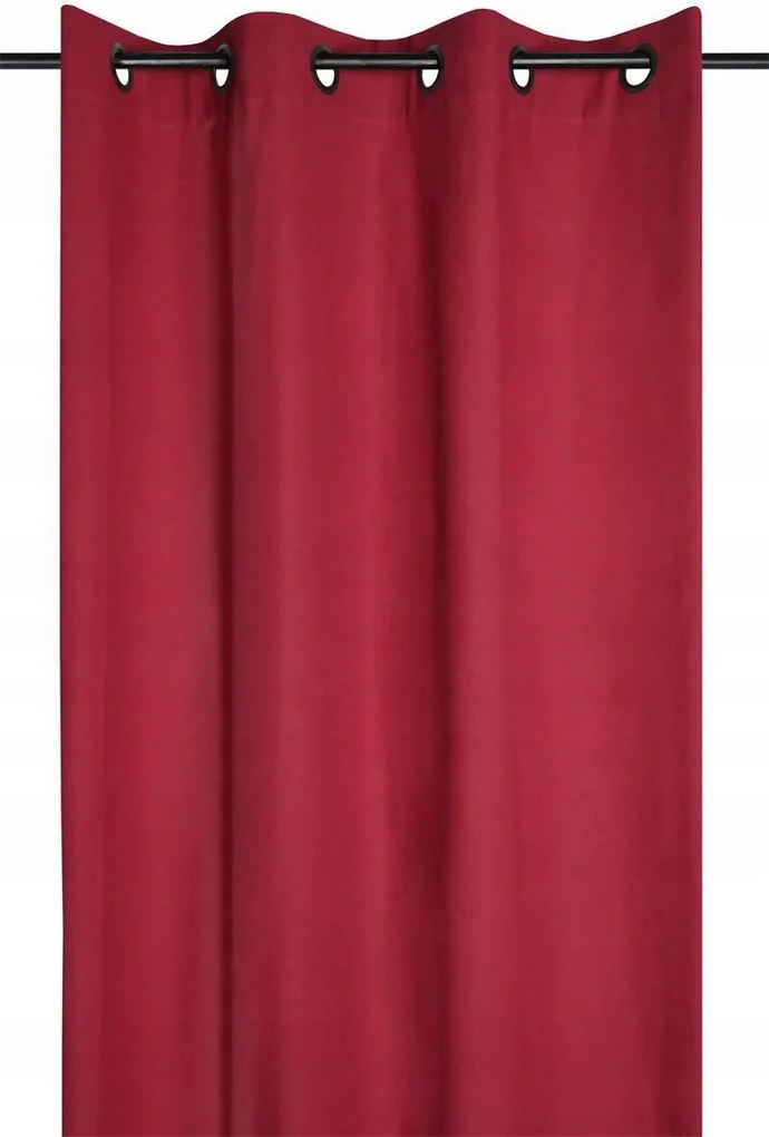 Függöny 135X240 Cm-es Átvezetőkkel Kész Sötétítő A Nappaliba Kerekekkel