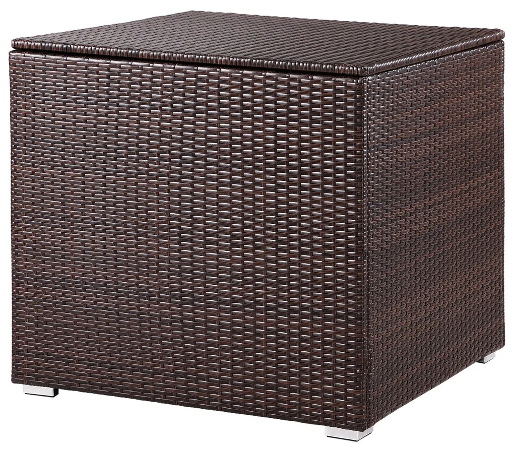 Casaria® Tárolódoboz 75x75x70 cm - barna