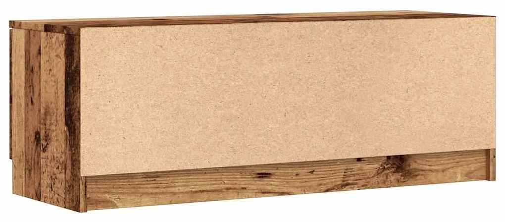 vidaXL TV szekrény Régi fa 102x35x36,5 cm Gépelt fa