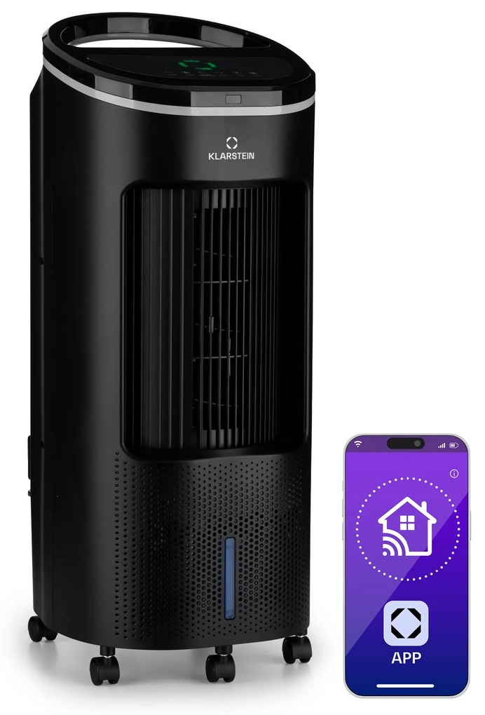 Klarstein IceWind Plus Smart 4 az 1-ben, léghűtő, ventilátor, párásító, légtisztító, app vezérléssel