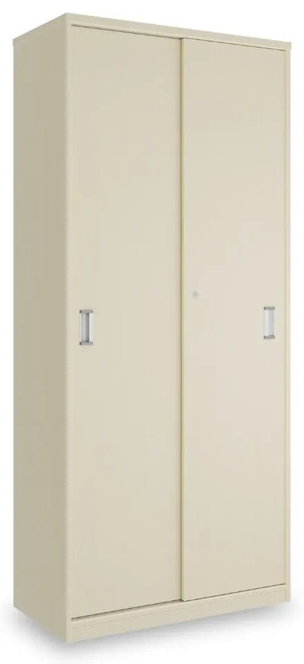 SimpleOffice magas szekrény 80 x 40 x 180 cm, nyír