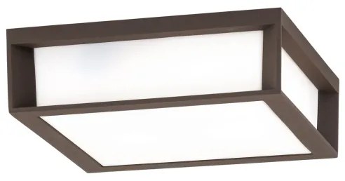 Orion - HENRY kültéri lámpa 2xE27/15W/230V 26x26 cm IP44 barna