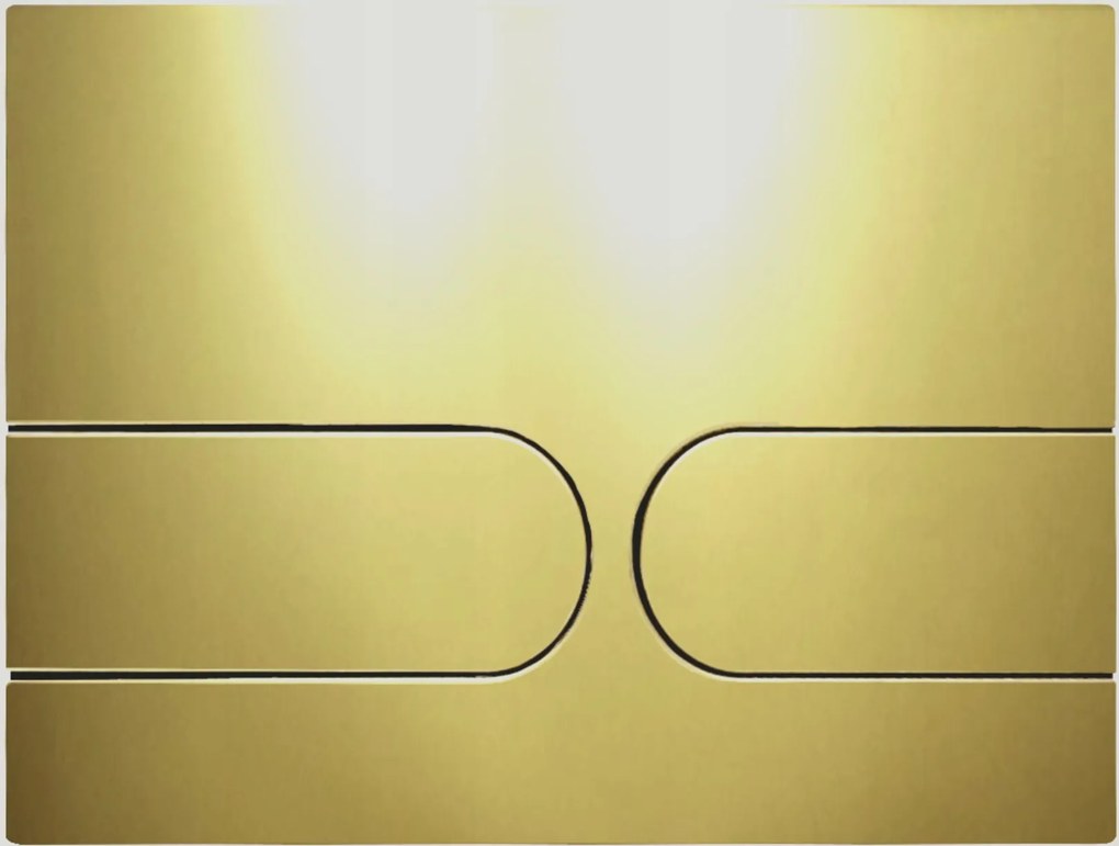 Öblítőgomb Acél T3 arany 5 wc állványhoz Jomo Werit Jomo Tech