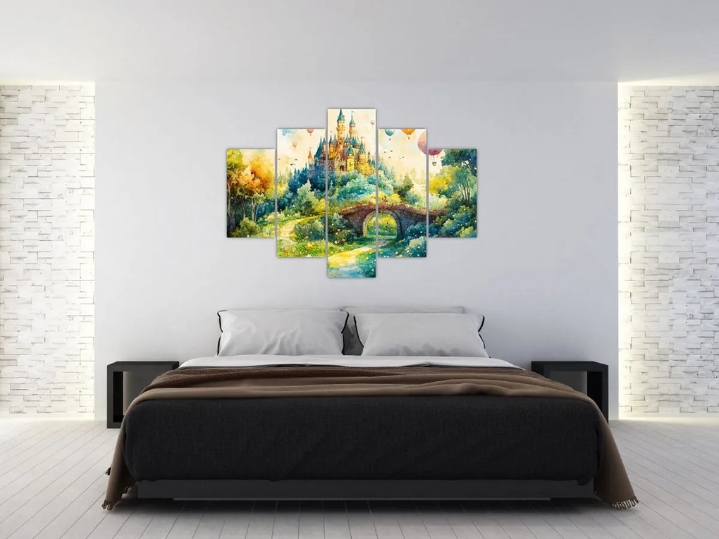 Kép - Mesebeli kastély (150x105 cm)
