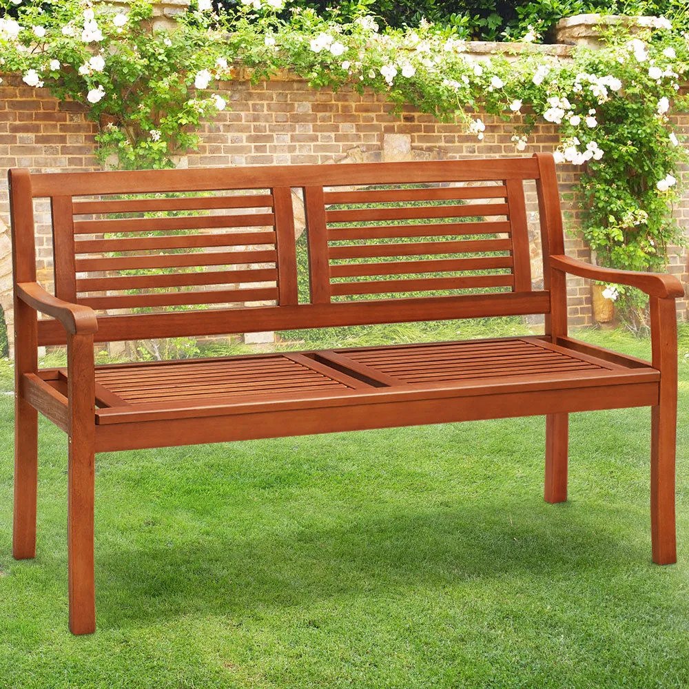 Casaria MANUELA kerti pad, 120x60x90cm, természetes barna