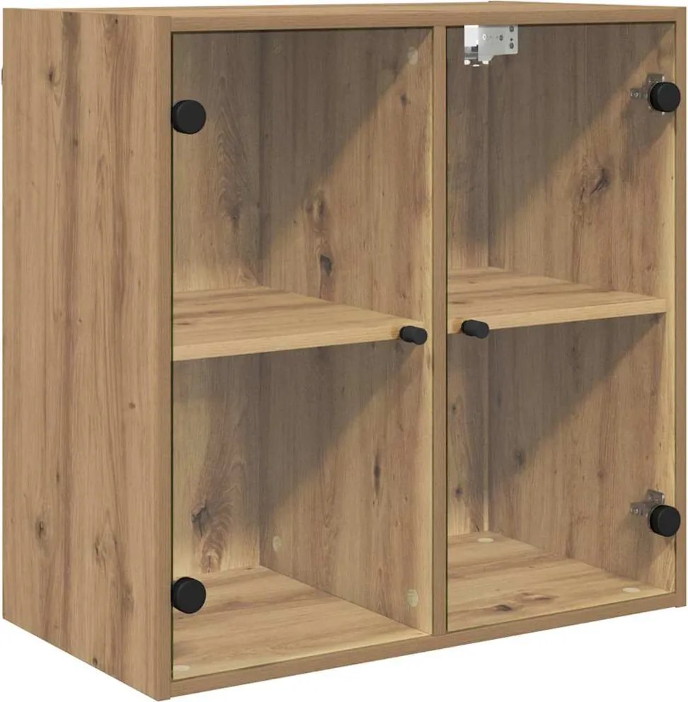 vidaXL Fali Szekrény Artisan tölgy 68 x 37 x 68,5 cm Faanyag
