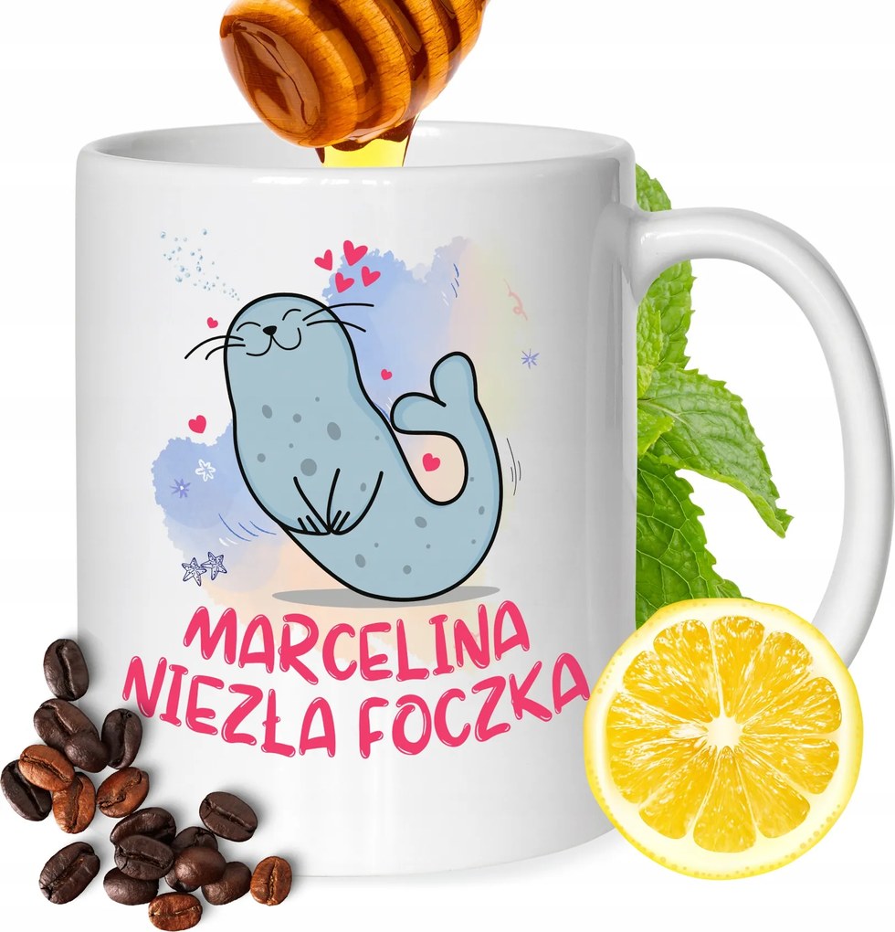 Bögre Marcelina Barátnőknek Ajándék Nyomtatott Fehér 330ml