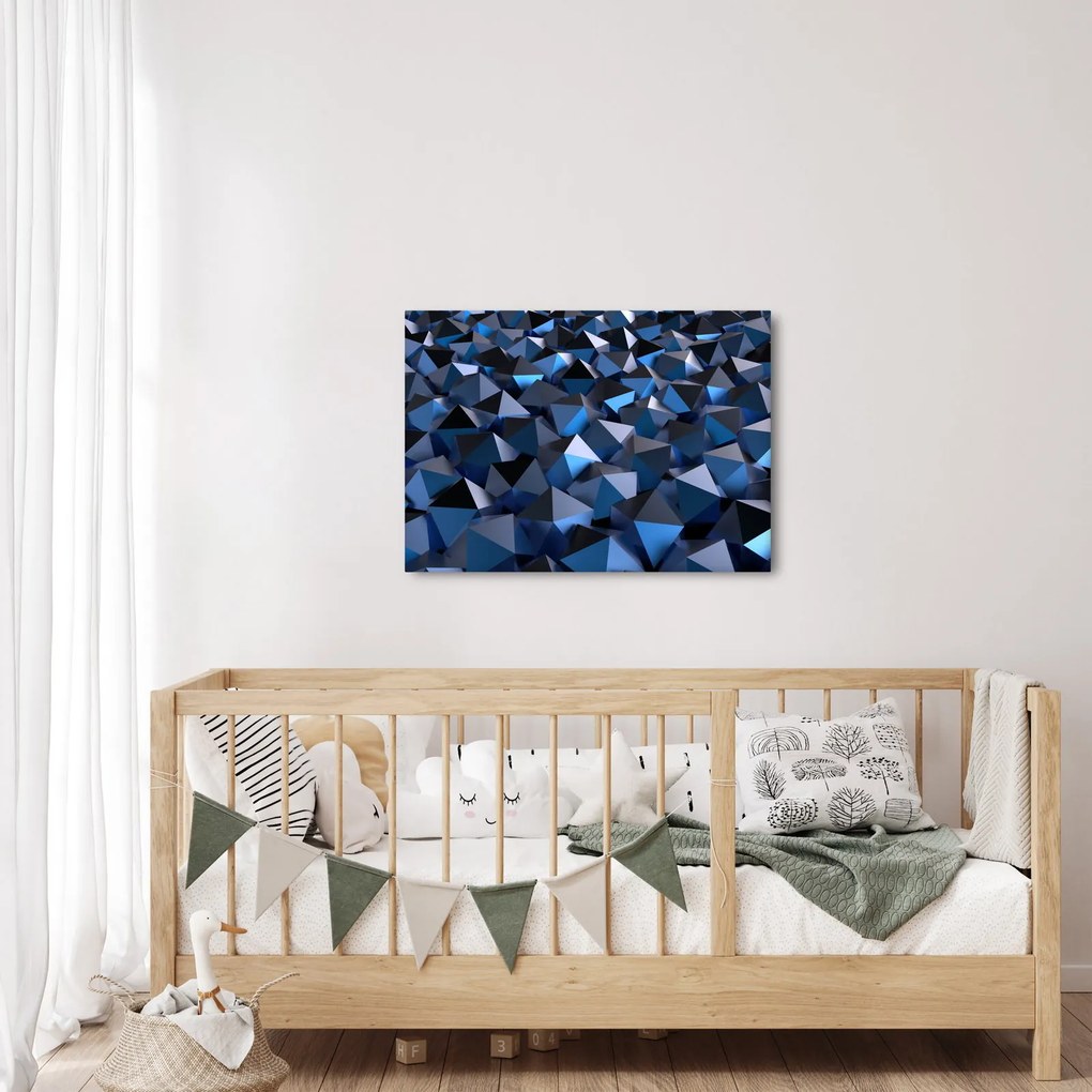 Absztrakciós kép (70x50 cm)