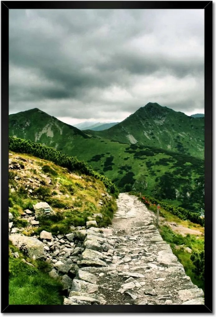 Poszterek keretben 40x60 Utak a Tátrában