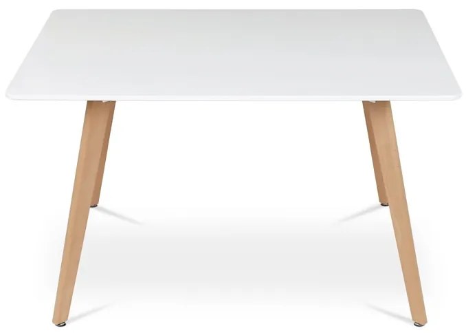 Étkezőasztal 120×80 cm, MDF, Fehér. DT-313 WT