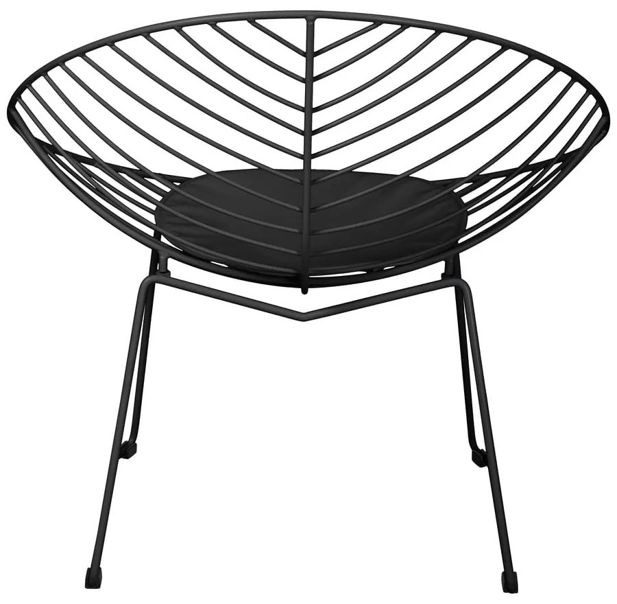 Coco 2 db fekete kerti szék - Bonami Selection