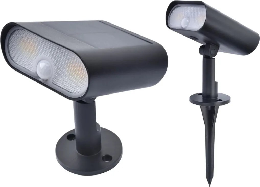 LUTEC 6938405330 GINBO Kültéri Növényvilágító Lámpa Fekete LED IP44