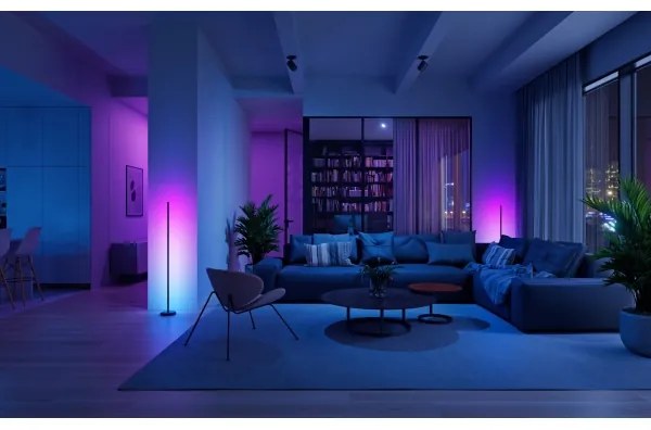 Nanoleaf N7204K02-1FL- RGBW LED dimmelhető állólámpa LED/22W/230V 2200-6500K Wi-Fi