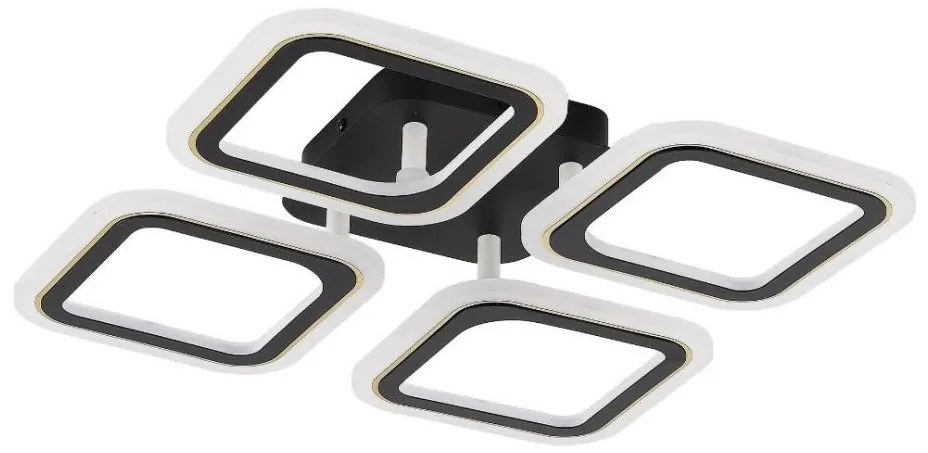 Zuma Line MS232040R-BK-LED Dimmelhető lámpa STELLAR LED/30W/230V 3000-6000K fekete + távirányító