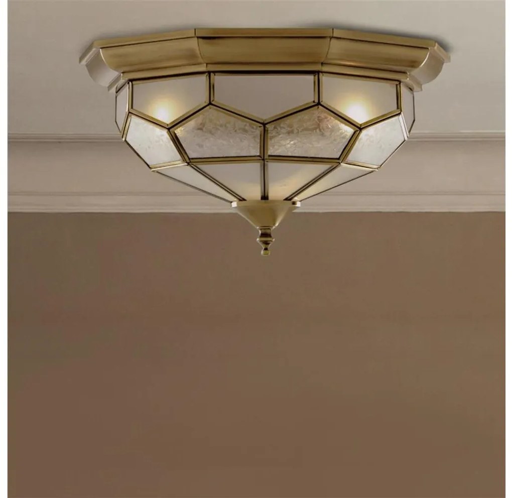 Searchlight - Mennyezeti lámpa FLUSH 2xE14/40W/230V