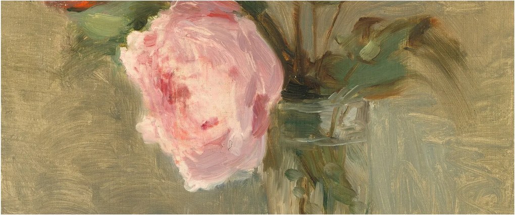 Kép - Berthe Morisot, Peonies, reprodukciók (120x50 cm)