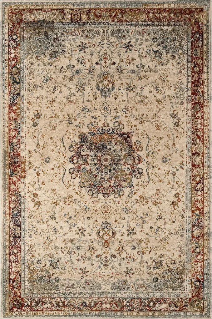 Gyapjú Szőnyeg Dywilan Omega Cordoba Világos Rubin Dísz 170x235 cm