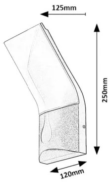 Rabalux 77171 - LED Kültéri fali lámpa TOLNA LED/10W/230V IP54