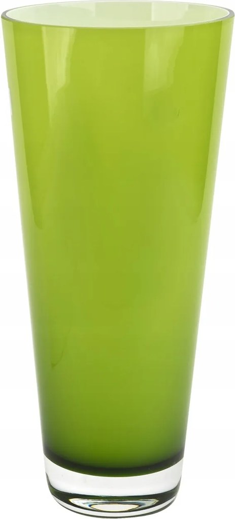 Üveg váza 37 cm világos zöld Asa Glass
