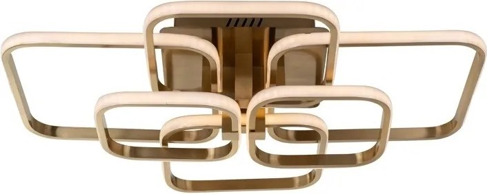 KING HOME PL-0006 CAILEY Modern LED Mennyezeti Lámpa Csiszolt Arany LED IP20