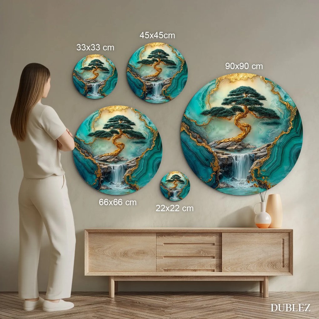 DUBLEZ | Márvány életfa - Vízesés