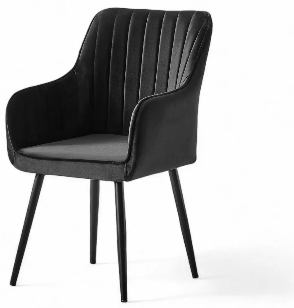 Nova Black and Black étkezőszék szett, 2 db