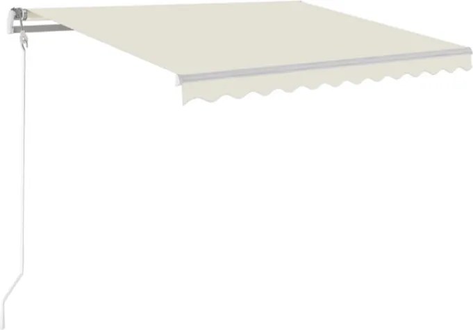 Falra szerelhető kihajtható árnyékoló, AR01 bézs 295x200 cm