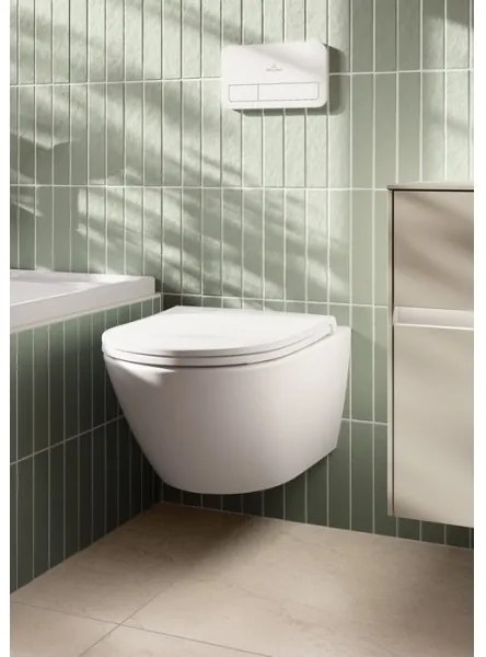 Villeroy & Boch 4670T0T2 - SUBWAY 3.0 függesztett WC, kerámia/fehér