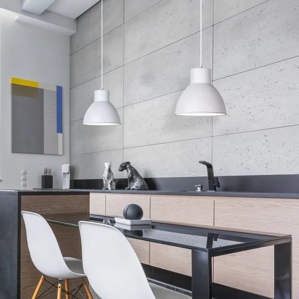 Rabalux 2577 - Csillár DEREK 1xE27/60W/230V fehér