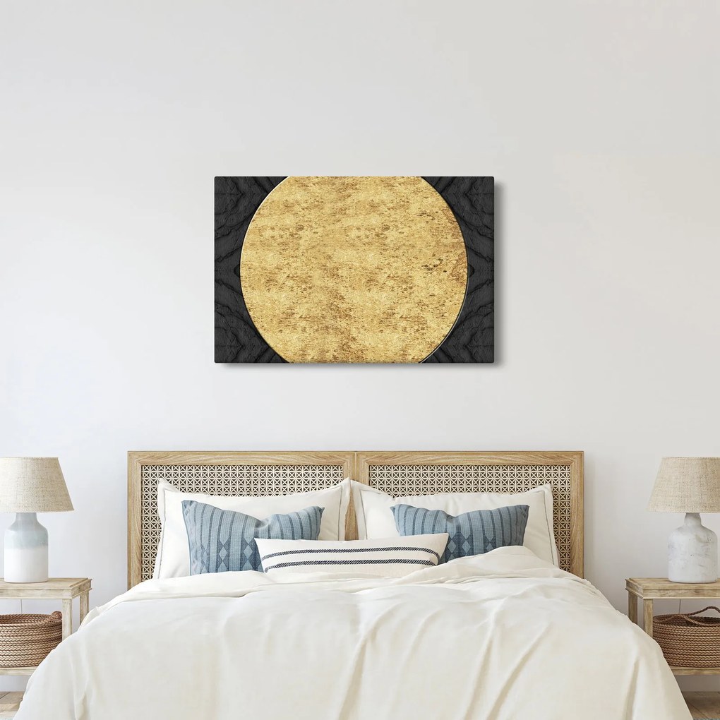 Kép - Arany szerkezet N⁰2 (90x60 cm)