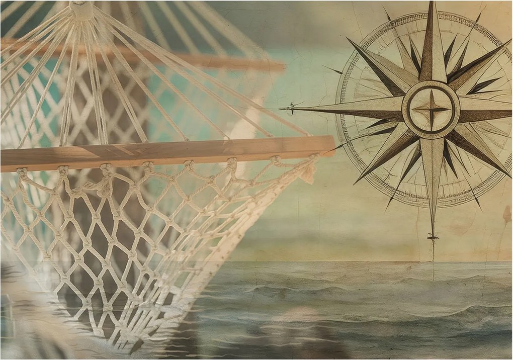 Dekoratív fotótapéta az irodába Tengeri relaxáció 312x219 Ragasztó