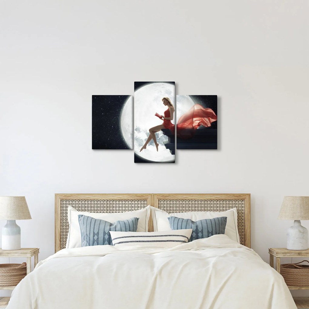 Kép - Nő a holdfényben (90x60 cm)