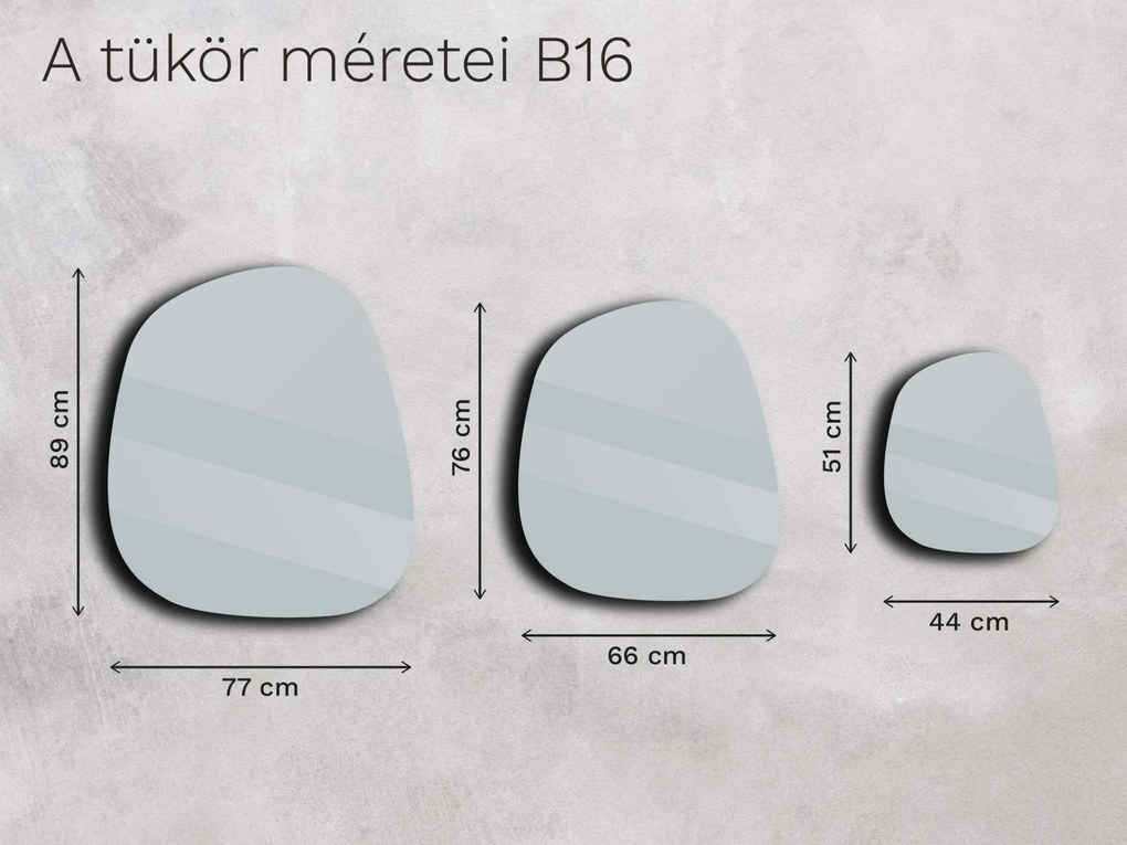 Base tükör B16 44×51
