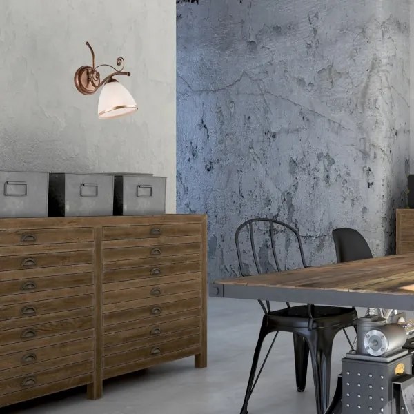 Brilagi - LED Fali lámpa ANTICO 1xE27/60W/230V bronz patina