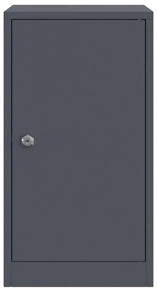 postaláda Antracit 30 x 23 x 55 cm Acél