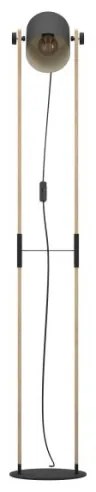 Eglo 43048 - Állólámpa HORNWOOD 1xE27/28W/230V