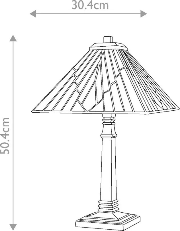 Elstead Lighting Alderley TF-ALDERLEY-TL-L Asztali lámpa 1x60W/E27 IP20