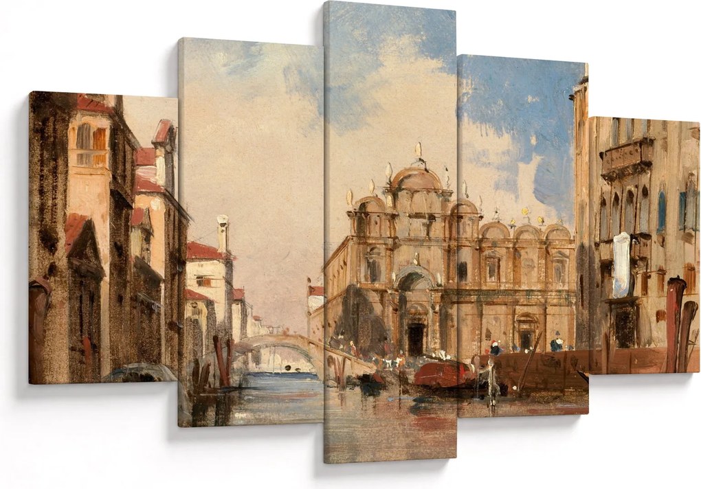 Kép - Jules-Romain Joyant, The Scuola di San Marco, Venice, reprodukciók (150x105 cm)