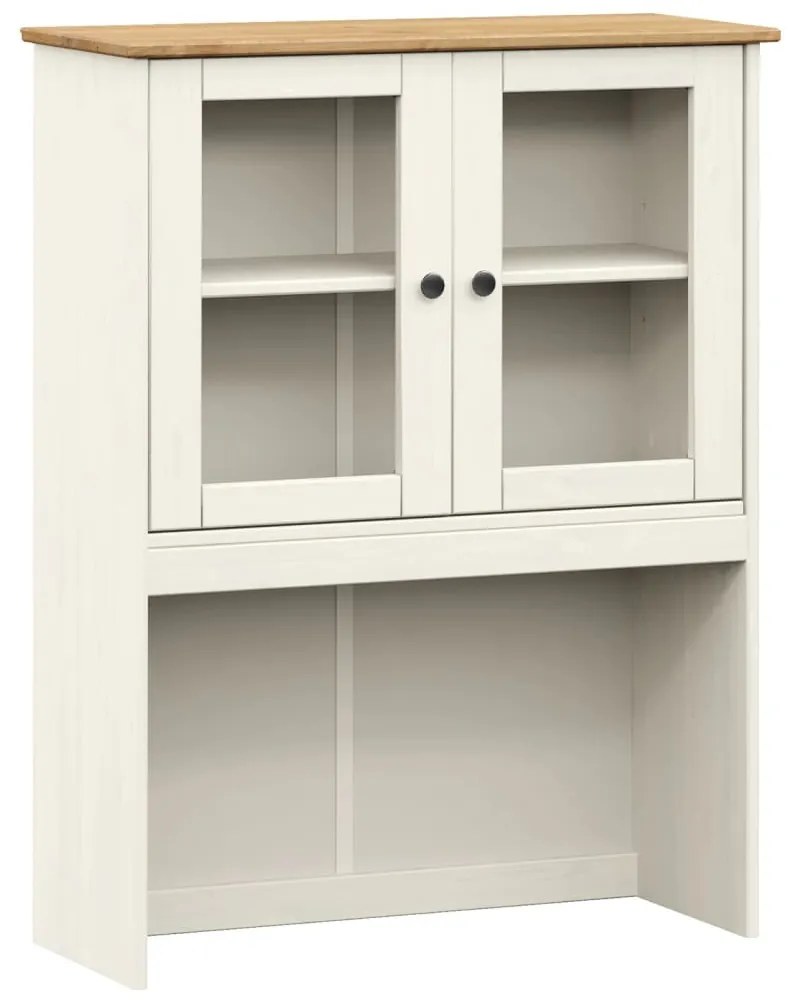 VIGO fehér tömör fenyőfa magasszekrény 78x40x175 cm