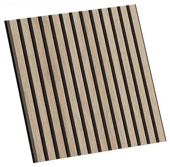 BATH DELUXE 54-060-08-86-12 - KÉSZLET 4x Akusztikus falpanel DANVIKEN 60x60 cm tölgy