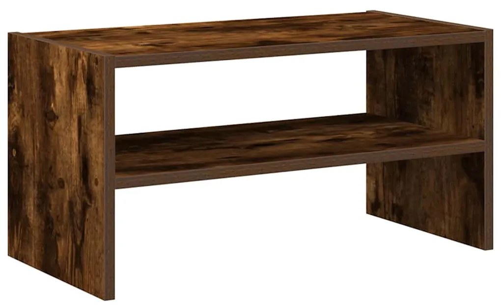 füstös tölgy cipőtartó állvány halmozható 60 x 30 x 30,5 cm