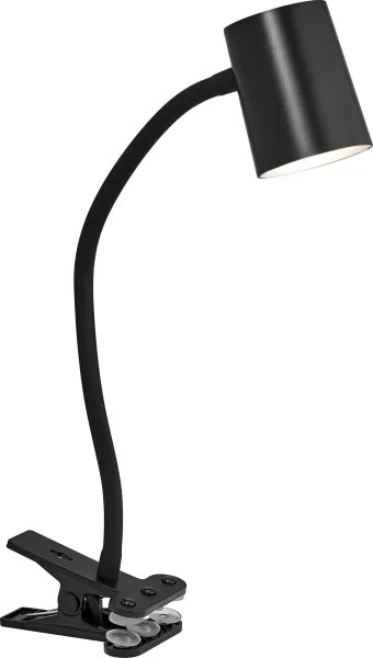 Osram - Csíptetős asztali lámpa DESK LINE 1xGU10/9W/230V fekete