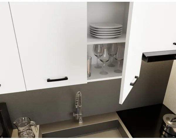 ARLEN 180 cm fehér konyhabútor