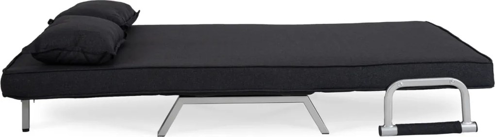 Kétszemélyes dönthető fotel fekete színben BART 2