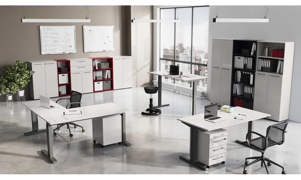 Íróasztal állítható magassággal 200x240 cm Agenda – Germania