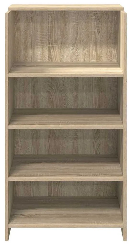 recepciós pult sonoma tölgy 55x50x103,5 cm szerelt fa