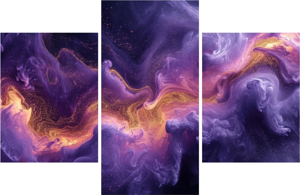 Kép - Bíbor köd (90x60 cm)